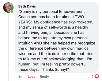 Client testimonial