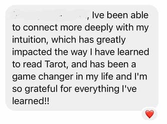 Client testimonial