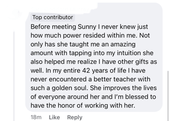 Client testimonial